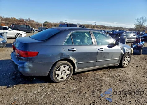 2005 Honda Accord Lx из США, поврежденный, VIN 1HGCM56435A136487